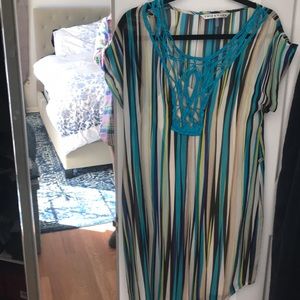 Trina Trunk never worn silk dress